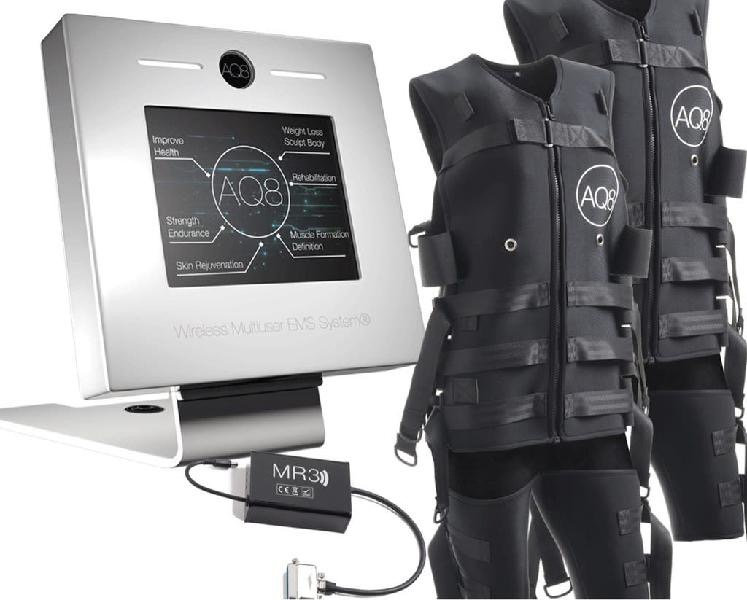 Séance EMS en gainage avec combinaison AQ8